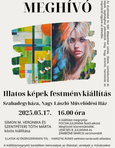 Szabadegyháza, illatos kiállítás